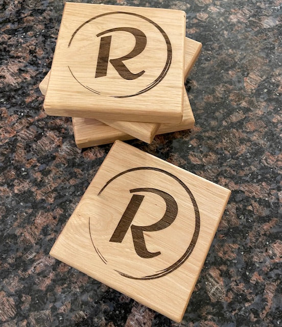 Wood Coasters (to be engraved)