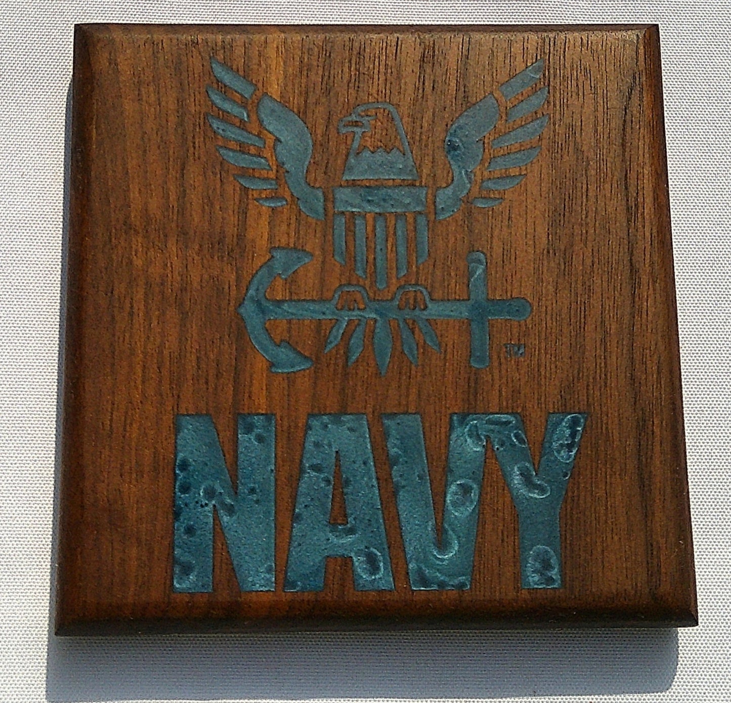 Military Logo Wood Coasters