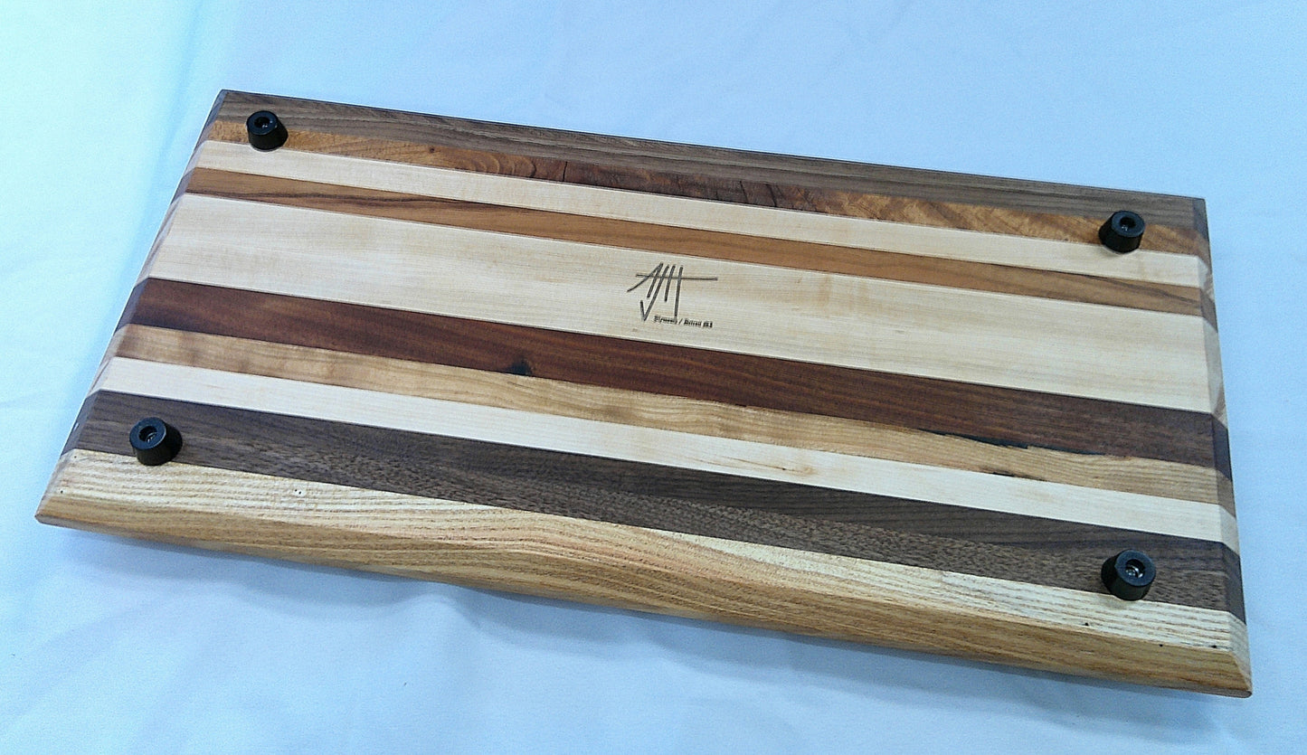 Striped board - multiple woods