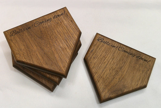 Home Plate coasters